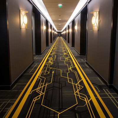 80% Lana 20% Nylon Pared a Pared Alfombra Axminster para Comercial suministrado por Alfombras
