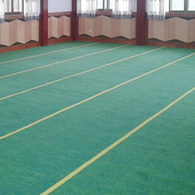 Rollo de alfombra de mezquita antimicrobiana para sala de oración musulmana de pared a pared de hilo de alfombra blanda