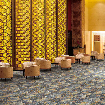Alfombra impresa de 100% lana de nylon personalizada para el hogar Hoteles Oraciones cortadas en pila Rollos tufted Dormitorio
