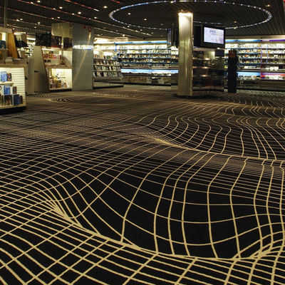 Hotel Decoración de pared a pared Diseño moderno Alfombra de alta calidad con estilo Jacquard