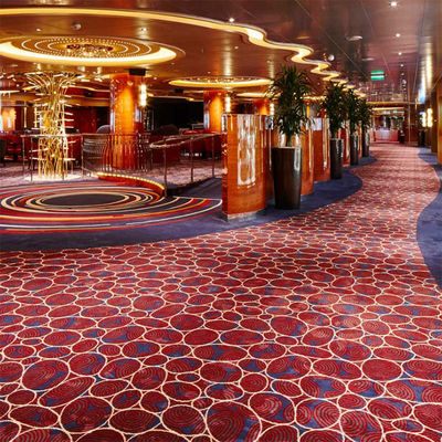Alfombra de pared a pared de estilo moderno de pila media Alfombra de hotel para hotel