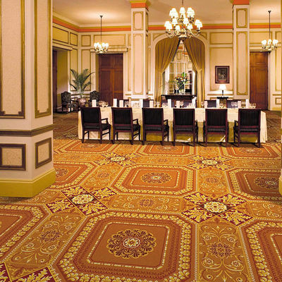 Axminster Cut Pile Pattern Carpet Roll para la decoración del salón de baile del hotel de 5 estrellas