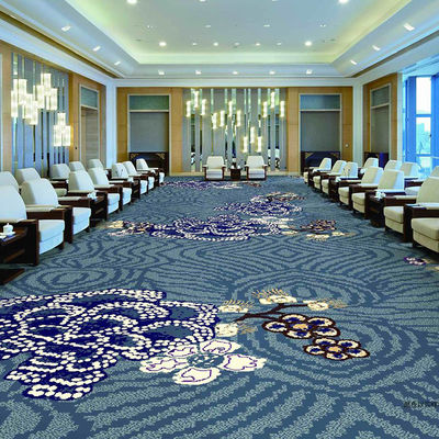 Alfombra Axminster personalizada en estilo Jacquard hecha a máquina para alojamientos de lujo