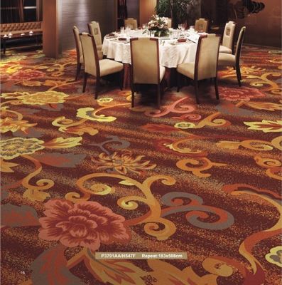 Alfombra Axminster personalizada en estilo Jacquard hecha a máquina para alojamientos de lujo