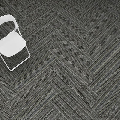 Puzzle personalizado a prueba de fuego Plano de diseño de Jacquard rayado con almohadilla de material de alfombra de PP
