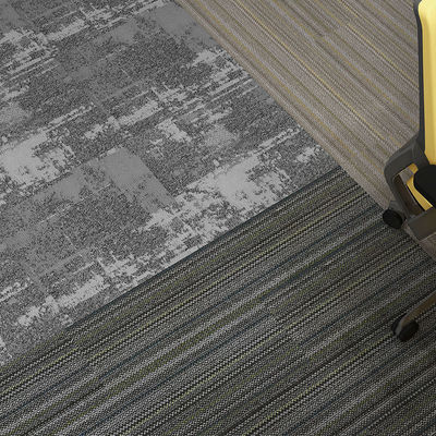 Puzzle personalizado a prueba de fuego Plano de diseño de Jacquard rayado con almohadilla de material de alfombra de PP