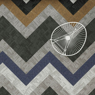 Teja de alfombra plegable de diseño moderno de pila de nylon para oficina sala de estar hotel hogar