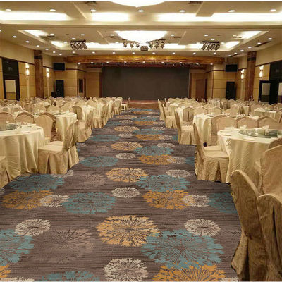 Alfombra de nylon de lana tejida de patrón personalizado para el dormitorio Sala de estar en Luxury Axminster Hotel