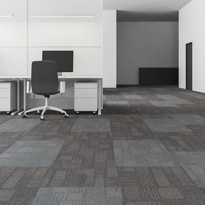 Portales impermeable de nylon Cuadrado o rectángulo Forma de PVC Modular Teja de oficina 50 * 50cm