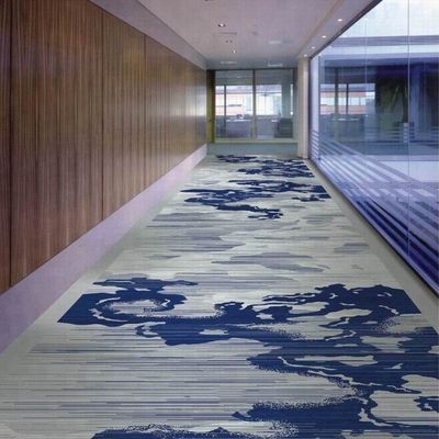 Pasillo del hotel PET FRIENDLY 100% Lana Nz Alfombra Axminster con diseño personalizado de lujo