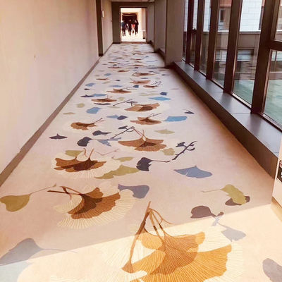 Cuarto de dormir o habitación de hotel a prueba de fuego lavable Alfombras largas y anchas de pasillo en color personalizado