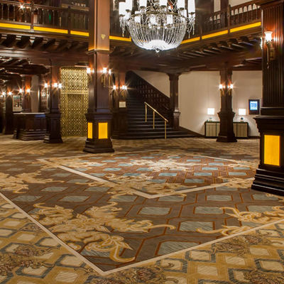 Color personalizado de alfombra de Axminster para el mercado de diseño caliente de salas de reuniones