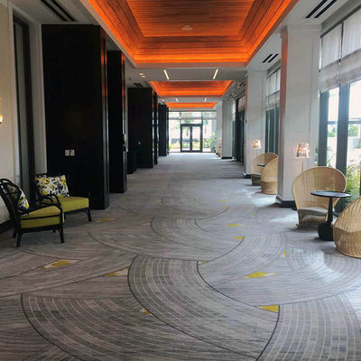 Color personalizado de alfombra de Axminster para el mercado de diseño caliente de salas de reuniones