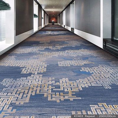 Alfombra interior/exterior de rayas resistentes a las manchas para pasillos de hoteles y espacios de estar