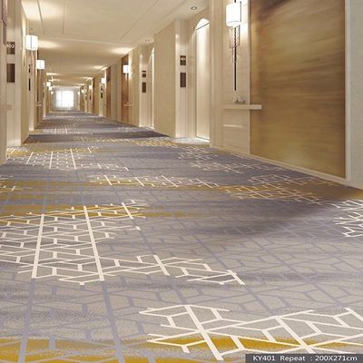Alfombra interior/exterior de rayas resistentes a las manchas para pasillos de hoteles y espacios de estar