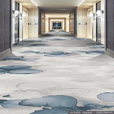 Alfombra interior/exterior de rayas resistentes a las manchas para pasillos de hoteles y espacios de estar