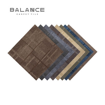 Pilo de bucle Construcción de alfombras Super septiembre PVC respaldo 50x50 PP piso de alfombra