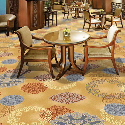 Patrón personalizado Alfombra impresa de 100% de nylon para hoteles Salones Entradas Pasillos Interior
