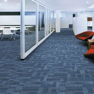 Hoteles modernos 100x100 PVC alfombras de alfombra con dormitorio para adolescentes y peso de pila 520g / m2