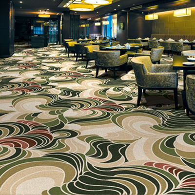Alfombras de vestíbulo rectangulares modernas para salones de baile de hoteles de 5 estrellas Alfombras de pared a pared