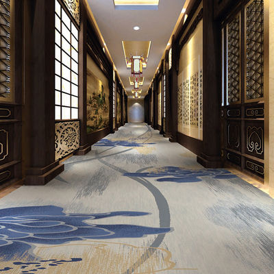 Salón de baile y habitación de hotel Rectángulo Axminster Hotel Alfombra TAPI de nylon Moqueta impresa