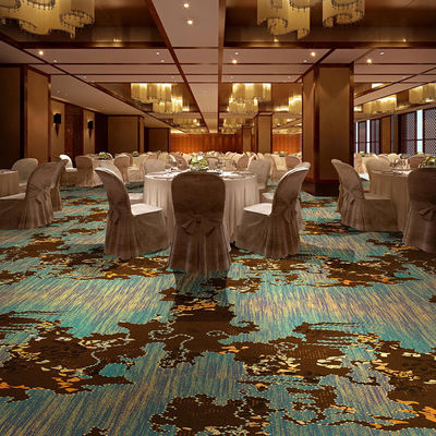 Hotel de lujo Sala de banquetes Sala de baile insonorizada Alfombra de Axminster con 7x7-7x12 Densidad