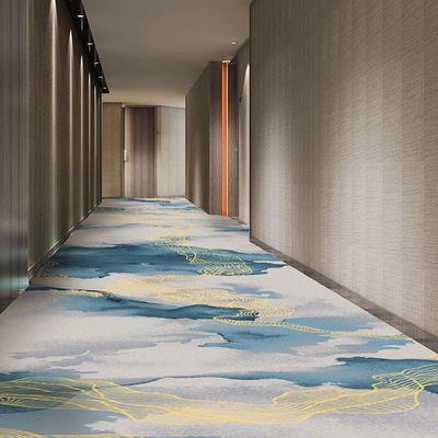 Alfombras de pasillo de estilo moderno Alfombras de pared a pared para hotel de lujo