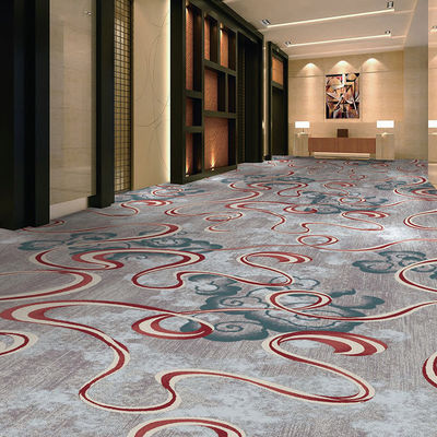 Alfombra y alfombra para el piso rectangular de la sala de banquetes del hotel de 5 estrellas