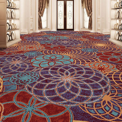 Alfombra de lana comercial para habitaciones de hoteles de 5 estrellas de diseño moderno alfombra de hotel de lujo