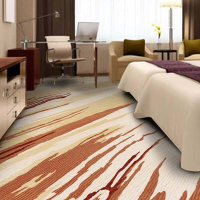 80 por ciento de lana y 20 por ciento de nylon con almohadillas alfombras de pasillo de hotel para diseño moderno