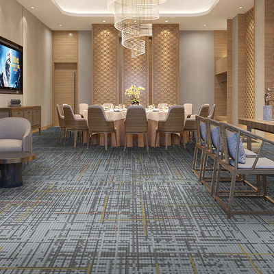 Alfombra de nylon de estilo moderno diseñada con flores para habitación de hotel de Tufted