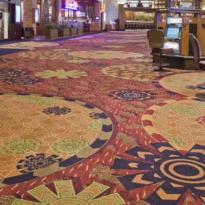 Alfombra musulmana persa de pared a pared para habitación de hotel y casino en estilo moderno