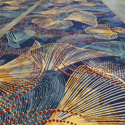 Alfombra de hotel moderno Impresión de alfombras para banquetes de pared a pared
