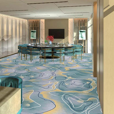 Alfombra de hotel moderno Impresión de alfombras para banquetes de pared a pared