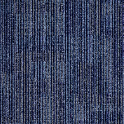 1 / 12 '' Tamaño de tufting azulejos de alfombra azul con apoyo de PVC y 6,0 mm de grosor total