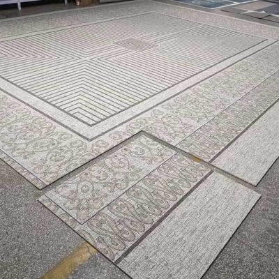 Los azulejos de alfombra de lujo de impresión de lujo 50x50 La solución perfecta para espacios comerciales