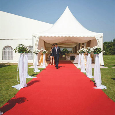 Corredor de alfombra roja de lujo moderno para la oración de la boda fiesta en casa coche 100% poliéster