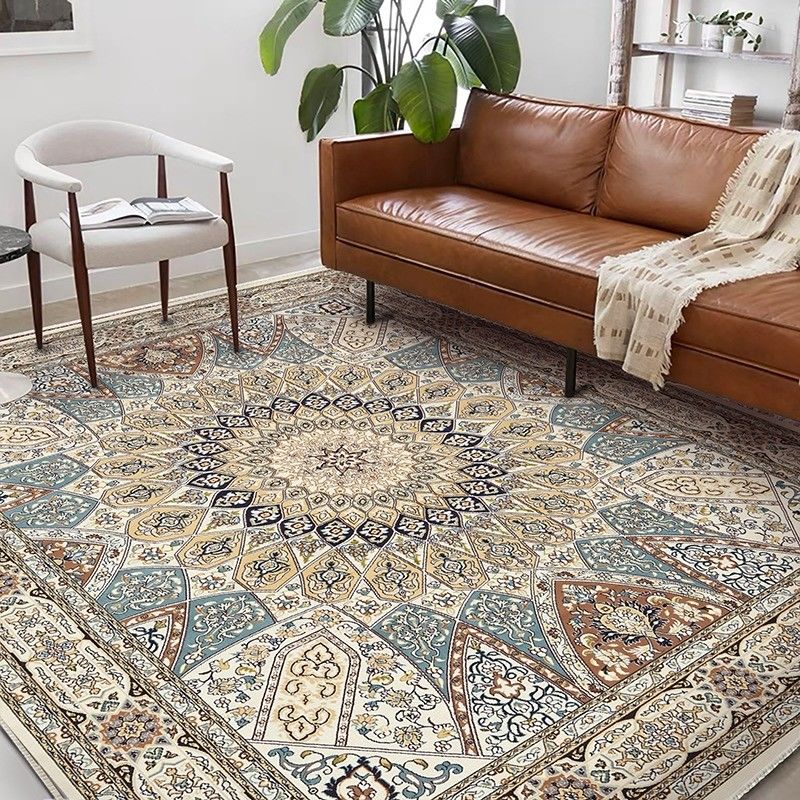 Alfombra de alfombra de casa grande y moderna personalizable estilo de moda para el salón y el dormitorio