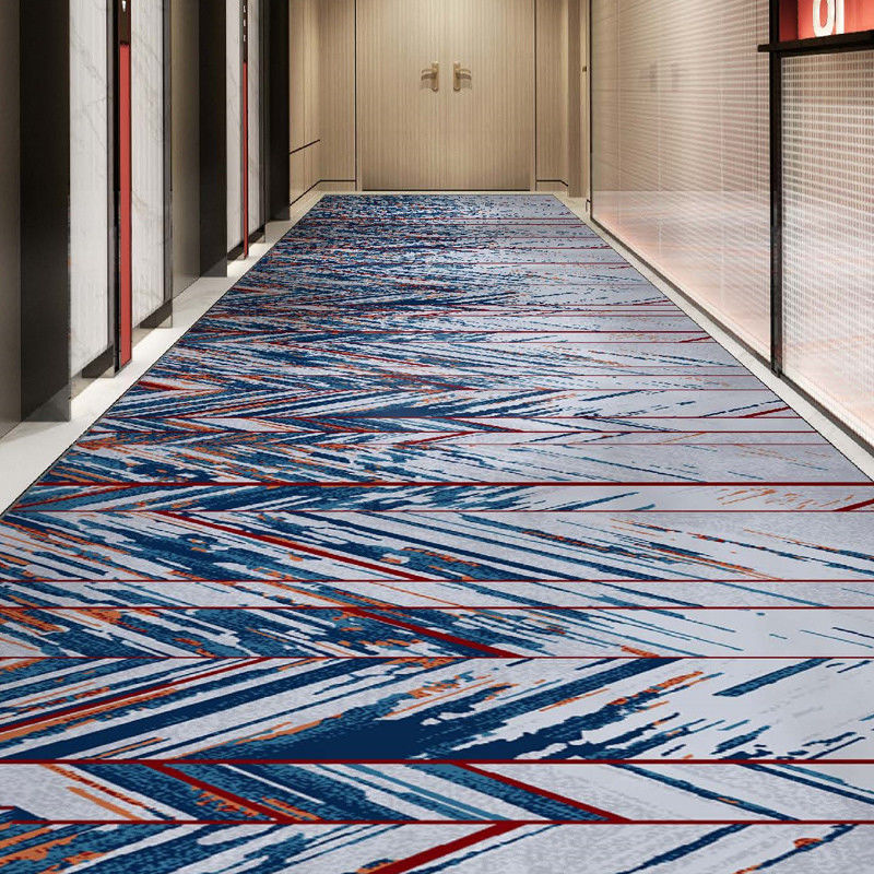 Medium Pile Custom Made 5 Star Design Sala de banquetes Alfombra de hotel para la habitación de hospitalidad