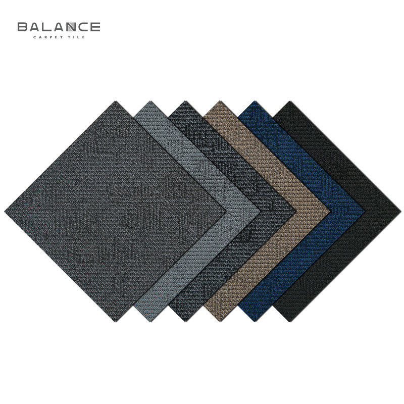 Mulit nivel de la pila de bucle de 50x50cm o de la plancha comercial de alfombra 100% SD de nylon modular