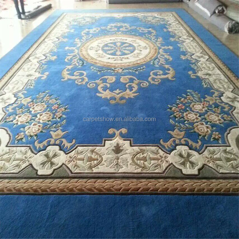 Alfombra de patrón floral rectangular 100% lana Acrílico Tufted Cut Pile 10 mm de espesor para el baño de oración