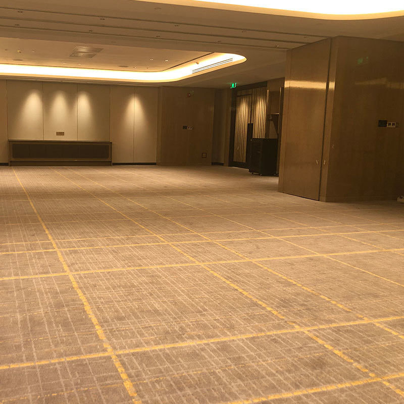 Alfombra Axminster de grado comercial pesado para pisos de lujo en el Hotel Hilton Hotel de 5 estrellas