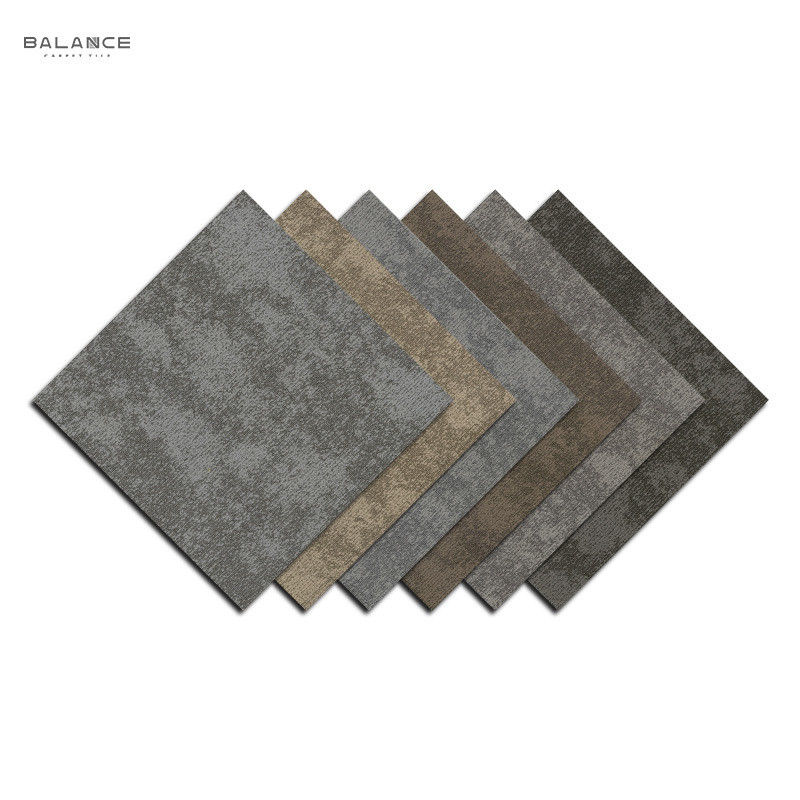 Construcción de pilas de corte de nivel de bucle de mulita de diseño moderno de alfombra gruesa para oficina