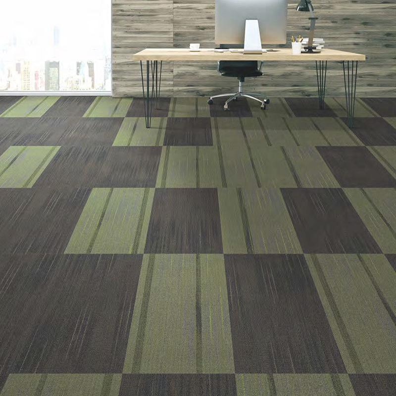Tejas de alfombras comerciales extraíbles en forma cuadrada para pisos de oficinas y de alta durabilidad