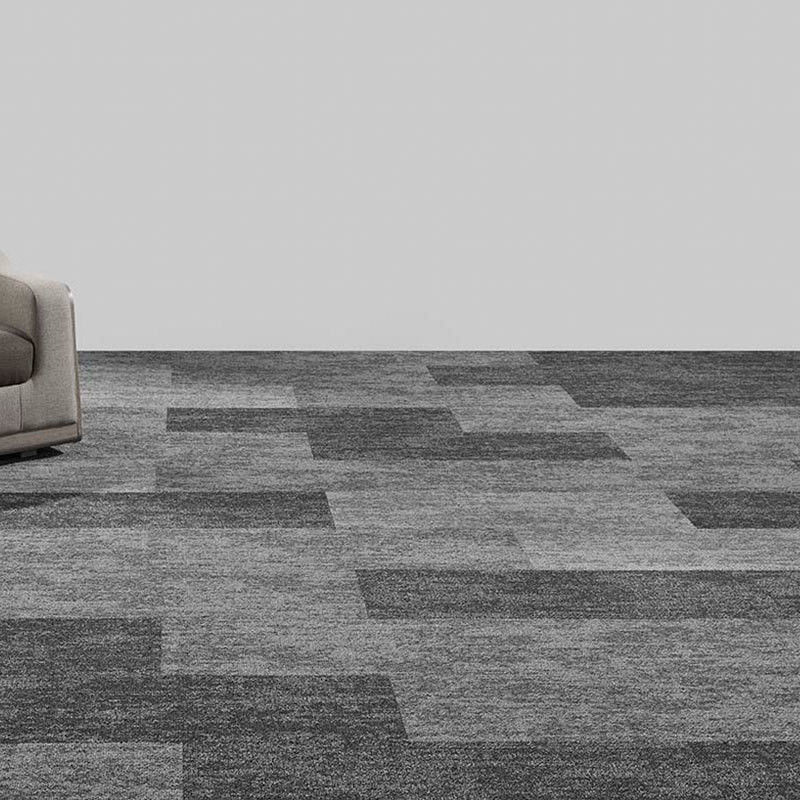 Tejas de alfombra suave impermeables de patrón simple y generoso para sala de estar en el mercado