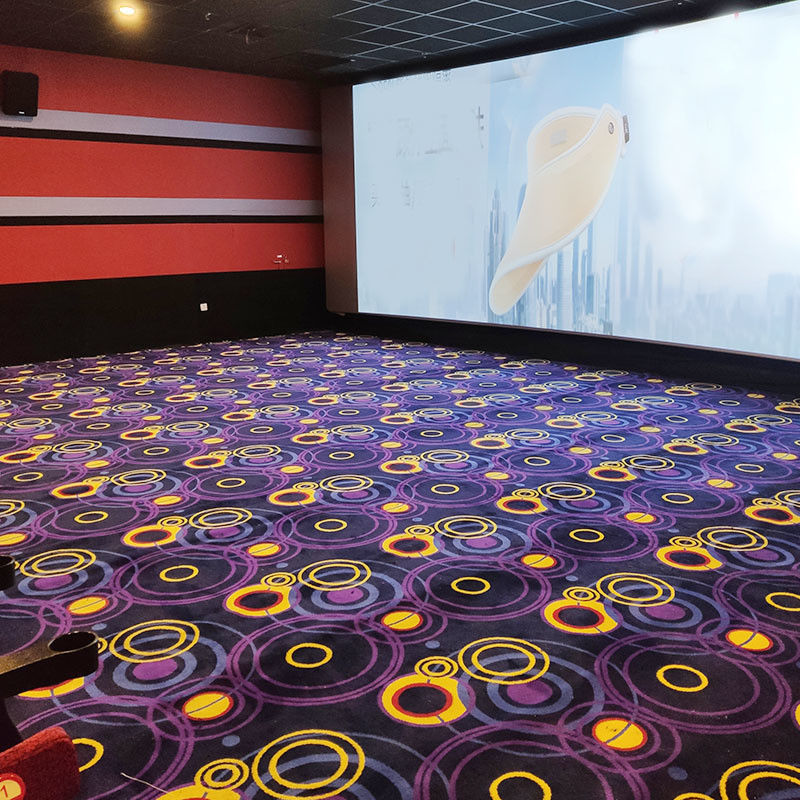 Alfombras hechas a máquina para salas de cine y salas de banquetes