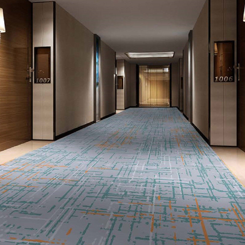 Alfombra Axminster de patrón moderno personalizada para el salón de banquetes y la habitación del hotel Star Hotel