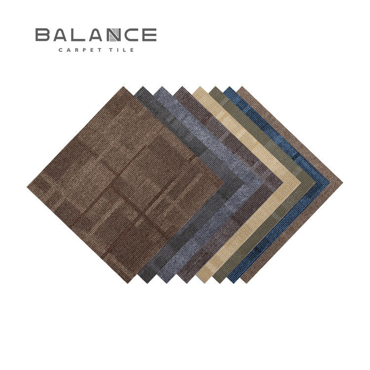 Pilo de bucle Construcción de alfombras Super septiembre PVC respaldo 50x50 PP piso de alfombra