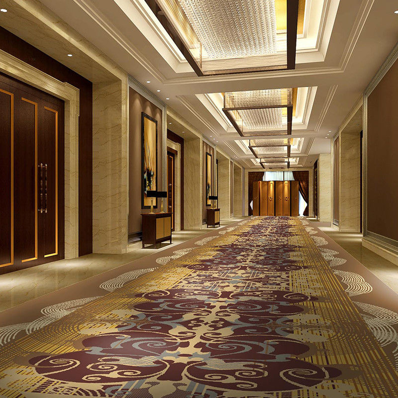 HOTEL 5 Estrellas Lobby Pasillo Alfombra Axminster Corredor Alfombras Alfombra