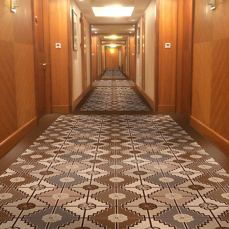 Alfombras de pasillo de estilo moderno Alfombras de pared a pared para hotel de lujo